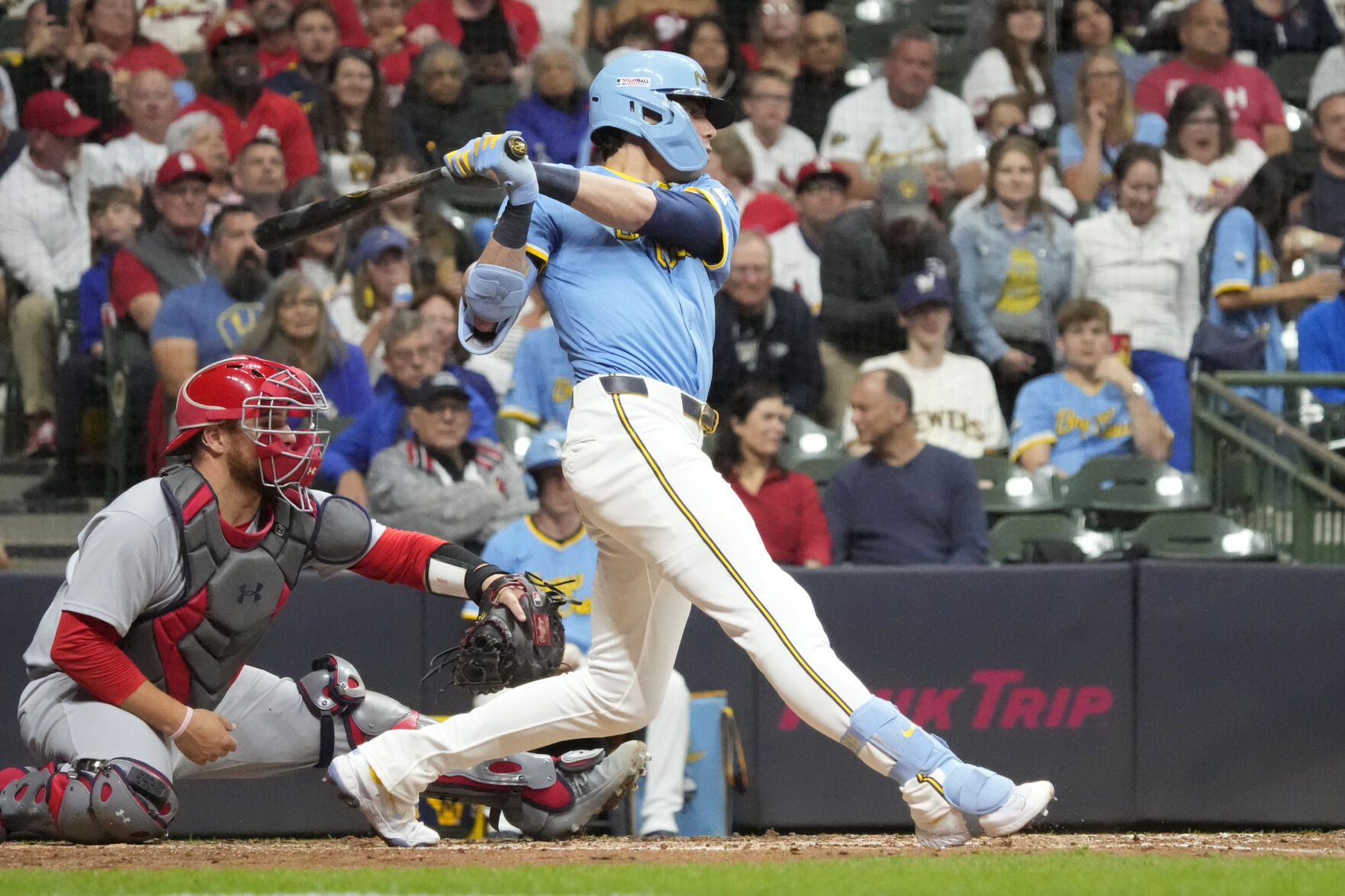 Cardinals Brewers Baseball